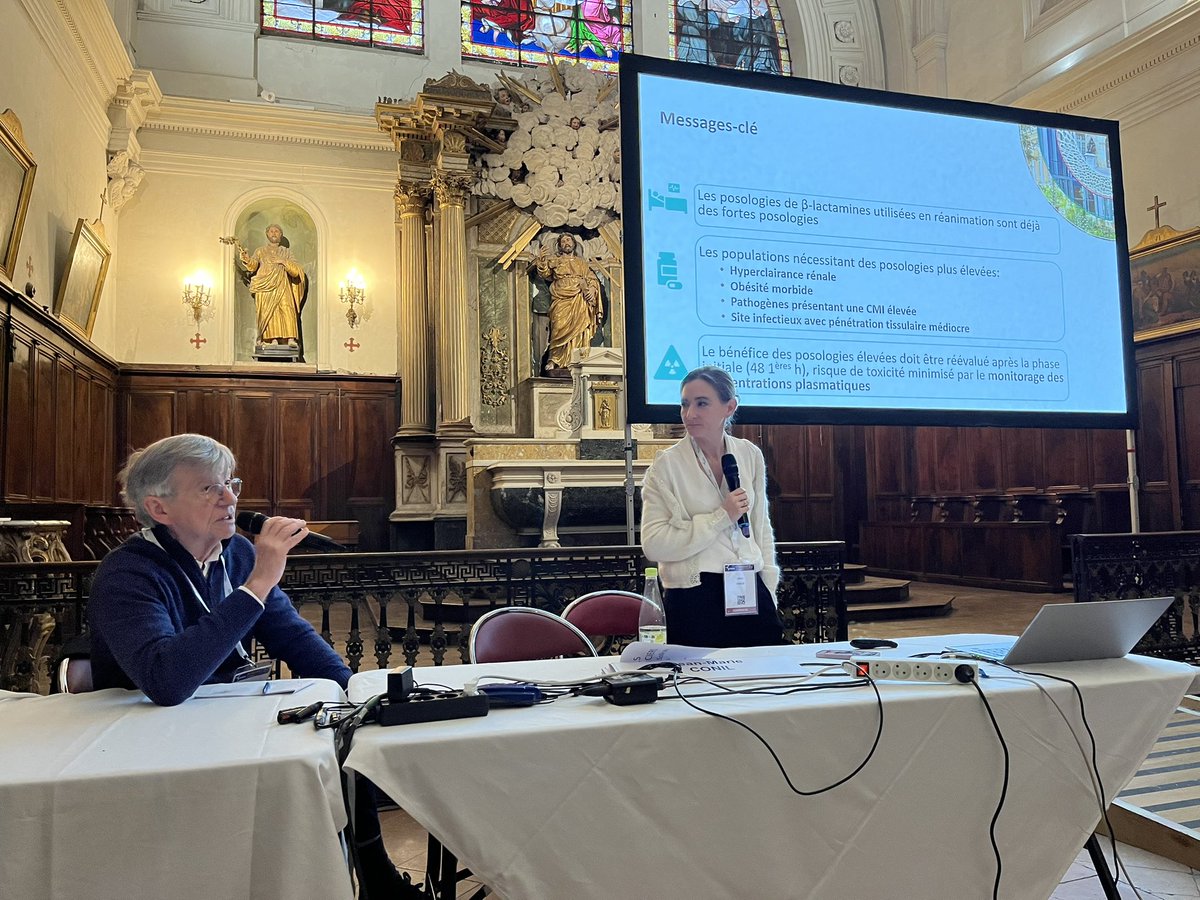 Stéphanie RUIZ (@stephruizarmpo) on Twitter photo 💊💊💉Fortes posologie de betalactamines en réa ❓oui mais….<a href="/ClaireRoger2804/">Claire ROGER</a> #LeSympo2024 <a href="/CHUdeToulouse/">CHU de Toulouse - compte inactif</a>
<a href="/POpARToulouse/">POpART</a> <a href="/SFAR_ORG/">SFAR Anesthésie Réanimation</a> 💊💊💉Fortes posologie de betalactamines en réa ❓oui mais….<a href="/ClaireRoger2804/">Claire ROGER</a> #LeSympo2024 <a href="/CHUdeToulouse/">CHU de Toulouse - compte inactif</a>
<a href="/POpARToulouse/">POpART</a> <a href="/SFAR_ORG/">SFAR Anesthésie Réanimation</a>