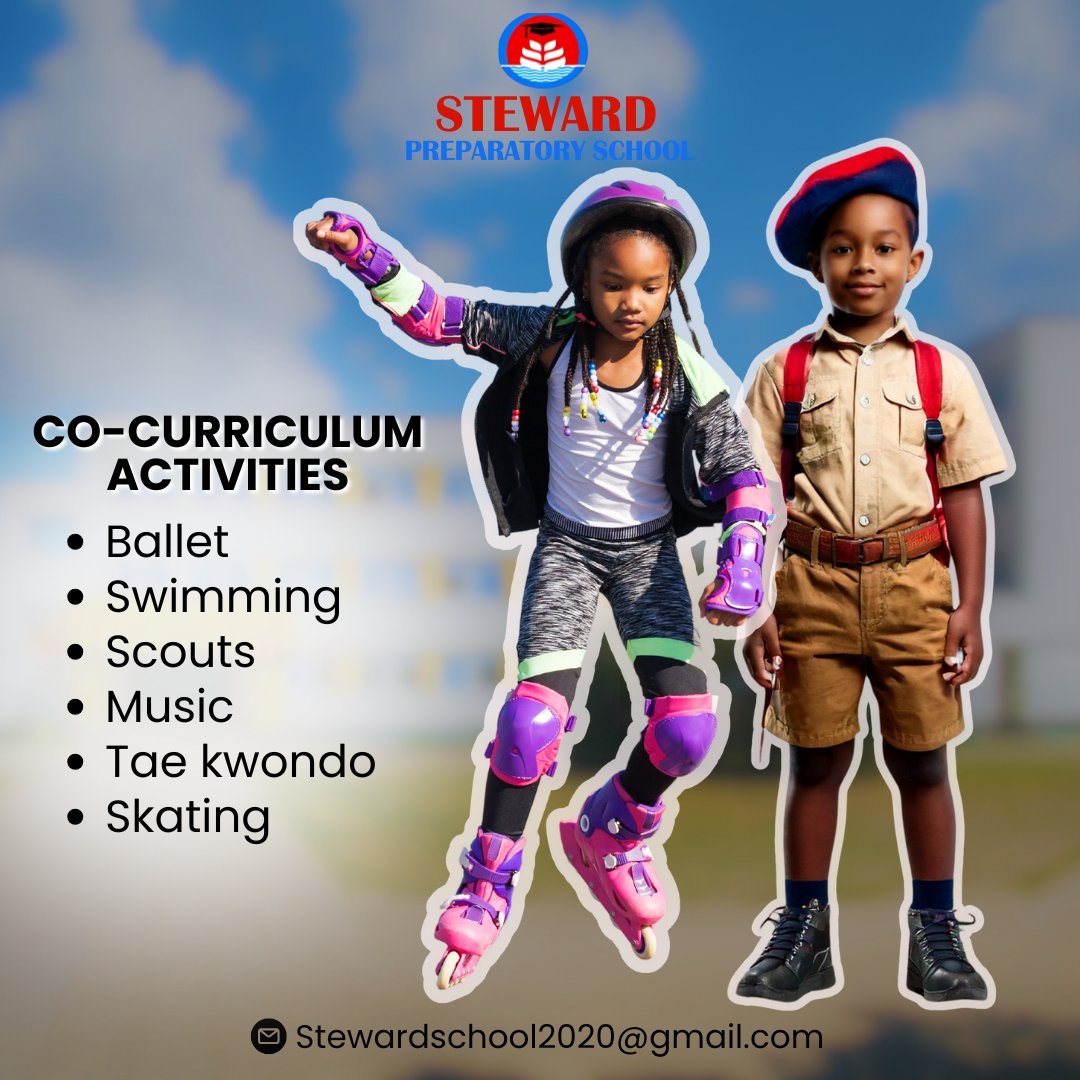 steward_school's tweet photo. At #StewardPrepSchool, we celebrate talents beyond the classroom. Discover the perfect place for your child’s growth! Our co-curriculum activities include:
 -Ballet 
-Swimming 
-Scouts 
-Music 
-Tae kwondo   
-Skating 
Call us on 📞 0723 465624  
#NurturingGenerations https://t.co/WWr7GqLy5S