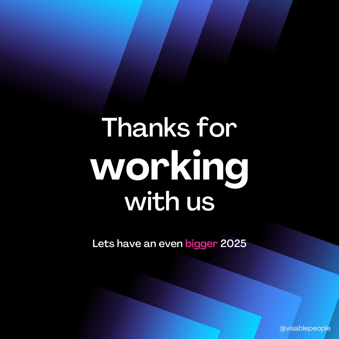 VisABLE’s 2024 wrapped is here! (Part 3/3) 2025 WE’RE READY 🫵🏼