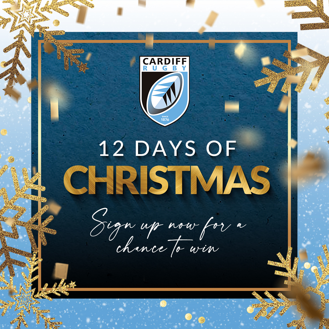 🎄 12 DAYS OF CHRISTMAS COMPETITION 🎅

Our Christmas competition is now live, with some amazing prizes up for grabs. 🎁

Sign up and follow the instructions on our social channels each day to enter.

🔗 cardiffrugby.wales/news/12-days-o…

#AlwaysCardiff