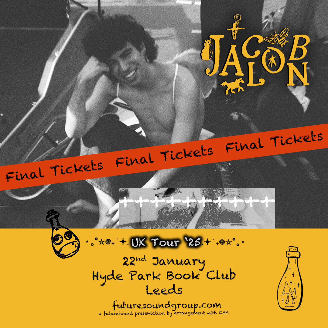 Futuresound (@futuresoundshow) on Twitter photo Final tickets for up and coming extraordinary queer vocalist <a href="/jacobal0n/">Jacob Alon</a> next month at <a href="/HPBCLeeds/">Hyde Park Book Club</a>! After a mesmerising debut performance on Later... with Jools Holland recently, this is a show you don't want to miss!
🎟️ futuresound.seetickets.com/event/jacob-al… Final tickets for up and coming extraordinary queer vocalist <a href="/jacobal0n/">Jacob Alon</a> next month at <a href="/HPBCLeeds/">Hyde Park Book Club</a>! After a mesmerising debut performance on Later... with Jools Holland recently, this is a show you don't want to miss!
🎟️ futuresound.seetickets.com/event/jacob-al…