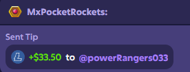 MxPocketRockets's tweet photo. Hi Everyone, Congratz and on the discord winners and slot callers.  #roobet #kickstreamer #kickcommunity #giveawaywinners #MxPocketRockets https://t.co/FYC4Zufb8k