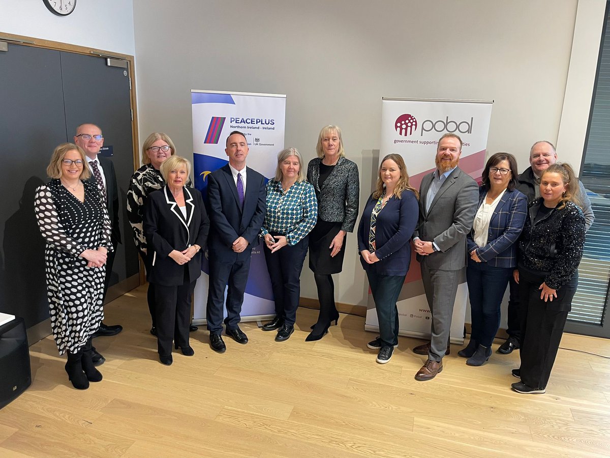 cooperationirl's tweet photo. The first PEACEPLUS Change Makers small grants be ready event has kicked off in Monaghan this morning! Super turnout from local stakeholders who are here to find out more about this brilliant €40 programme 🙌 Are you a stakeholder? 
Find out more here:
🔗 https://t.co/K96I2C5zlm https://t.co/hNa8cOjNc2