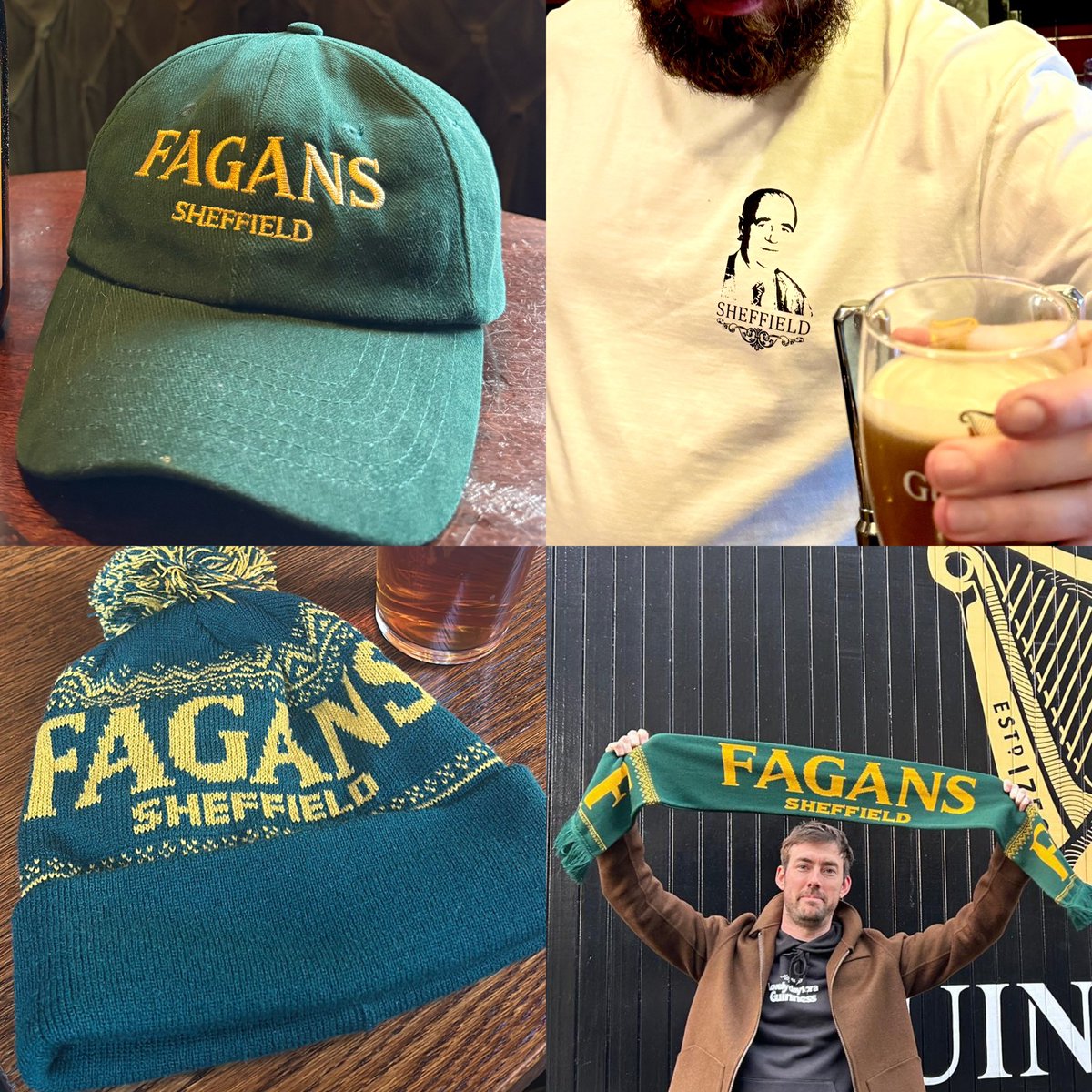 Want to give the gift of Fagans festivities this Christmas?

Topped up all the merch in the shop so fill ya boots.

Hats and scarves designed by Helders Snr

T-shirts designed by Helders Jnr

It’s a Fagans family affair!

fagans.uk/fagans-shop