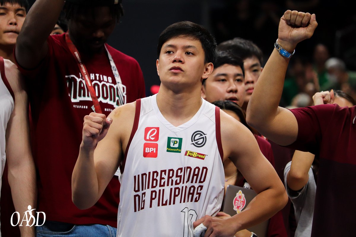 oasdup's tweet photo. BANGON‼️ BAWI‼️

Feel the loss. And let it be our fuel for the winner-take-all #UAAPSeason87 Finals Game 3‼️

#UPFight #LabanUP #StrongerBetterTogether

📸 Duane Villanueva/Patricia Fontilar https://t.co/ZL2Z3OYrhs