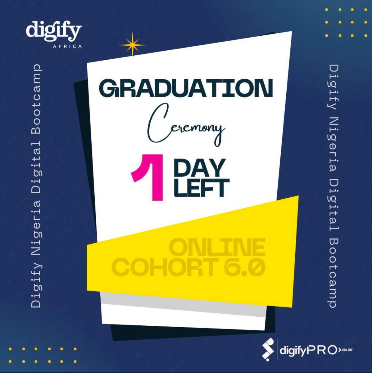 OmAcrypt's tweet image. The final week is heree!!!
12 weeks of effective learning process is coming to an end and I anticipate joining the alumni body. #digifypro #digifyNG #Digitalmarketing
@digify_NG