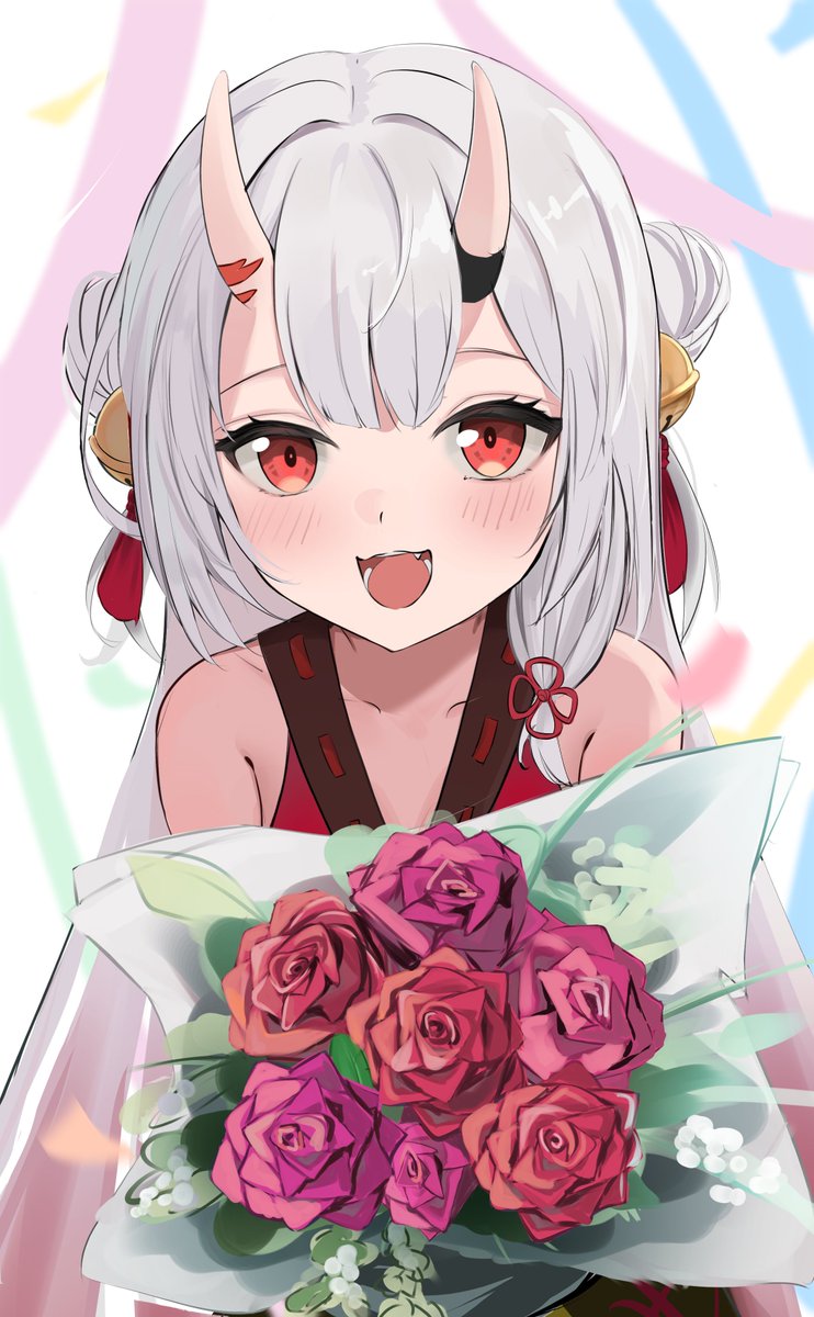 ryunbe1's tweet photo. 誕生日おめでとう！！🎉🎉🥳
#百鬼あやめ生誕祭2024 #百鬼絵巻 https://t.co/bxoRUNCDcA