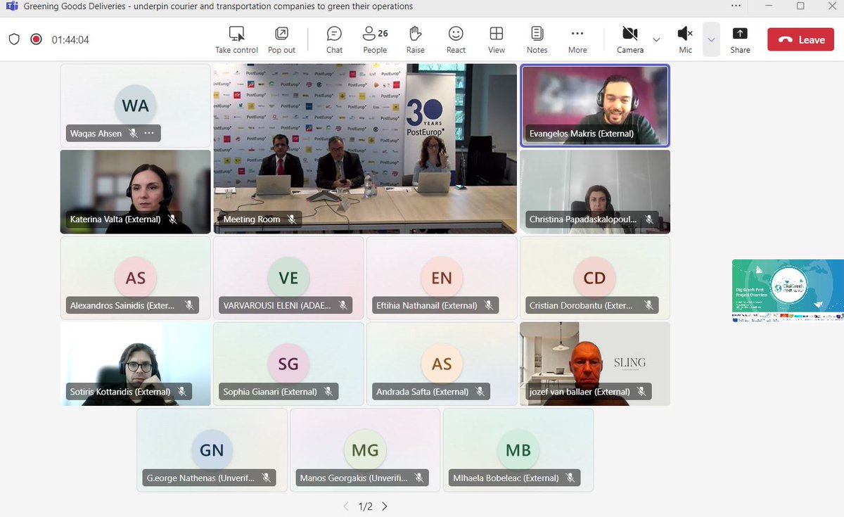 digigreenpost's tweet photo. 🔎Today at the #DigiGreeNPost & #CouriersGoGreen Multiplier Event, AKMI International, supported by @PostEurop is presenting DigiGreeNPost project highlighting its key topics:
🔹 Digital Skills to enhance industry resilience.
🔹 Green Competencies for a sustainable future. https://t.co/0DovR29ViV