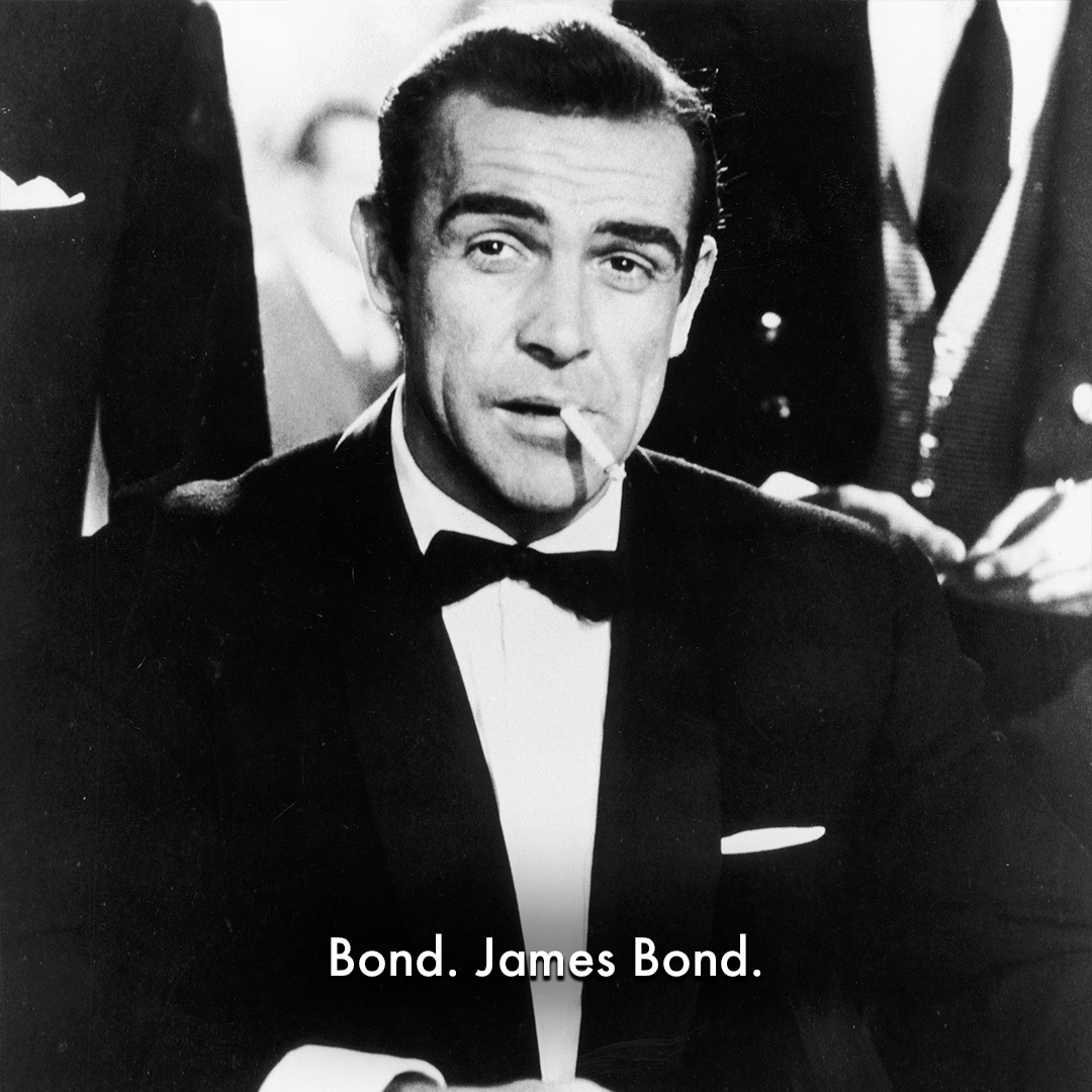 James Bond tweet media