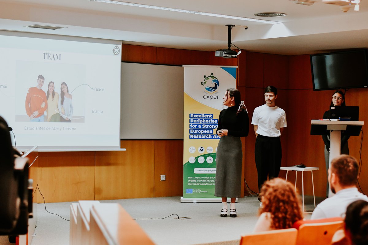 EXPERProject's tweet photo. The future of entrepreneurship is here!  On December 11, the CLAB ULPGC final competition at the @ULPGC  brought together innovative ideas with a sustainable vision. From water-saving solutions in hotels to cutting-edge digital platforms, the talent on display was truly inspiring. 🙌

Want to know who won and what groundbreaking ideas took center stage? 🤔

Read all about it in our latest news update! 👇
🔗  https://t.co/gcLECvOhnb

#Innovation #Entrepreneurship #CLAB #EXPEREU #Sustainability #Startup #FutureLeaders #ULPGC #Talent