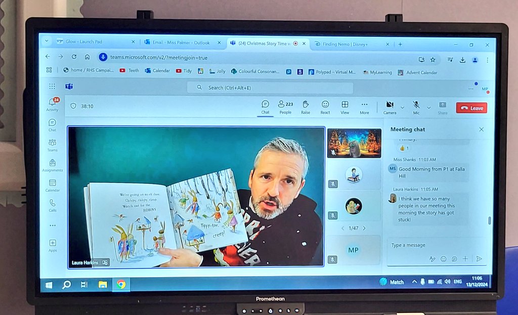Knightsridge Primary (@knightsridgepr1) on Twitter photo Primary 1-3 are enjoying listening to <a href="/gregewelsh/">Greg Welsh</a> reading 'Going on an Elf Chase' by Martha Mumford to lots of schools across <a href="/LoveWestLothian/">West Lothian Council</a> this morning!
πππβ¨βπππβ¨πππβ¨
Feeling very festive! Primary 1-3 are enjoying listening to <a href="/gregewelsh/">Greg Welsh</a> reading 'Going on an Elf Chase' by Martha Mumford to lots of schools across <a href="/LoveWestLothian/">West Lothian Council</a> this morning!
πππβ¨βπππβ¨πππβ¨
Feeling very festive!