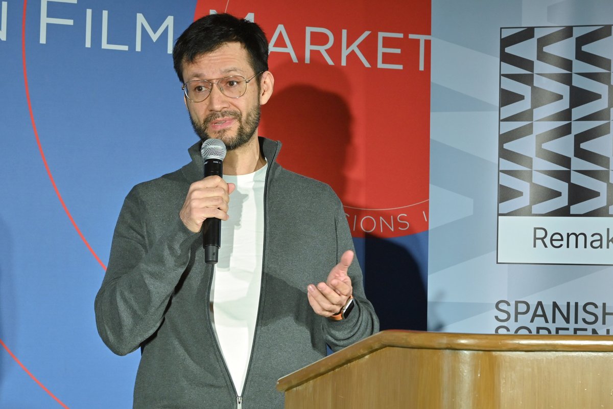 ES | 👥 Cuatro empresas presentaron sus películas listas para remake ante un gran público internacional asistente a #RemakesShowcase en #SpanishScreeningsOnTour2024 una sesión que despertó gran interés a los asistentes de @AFMOfficial