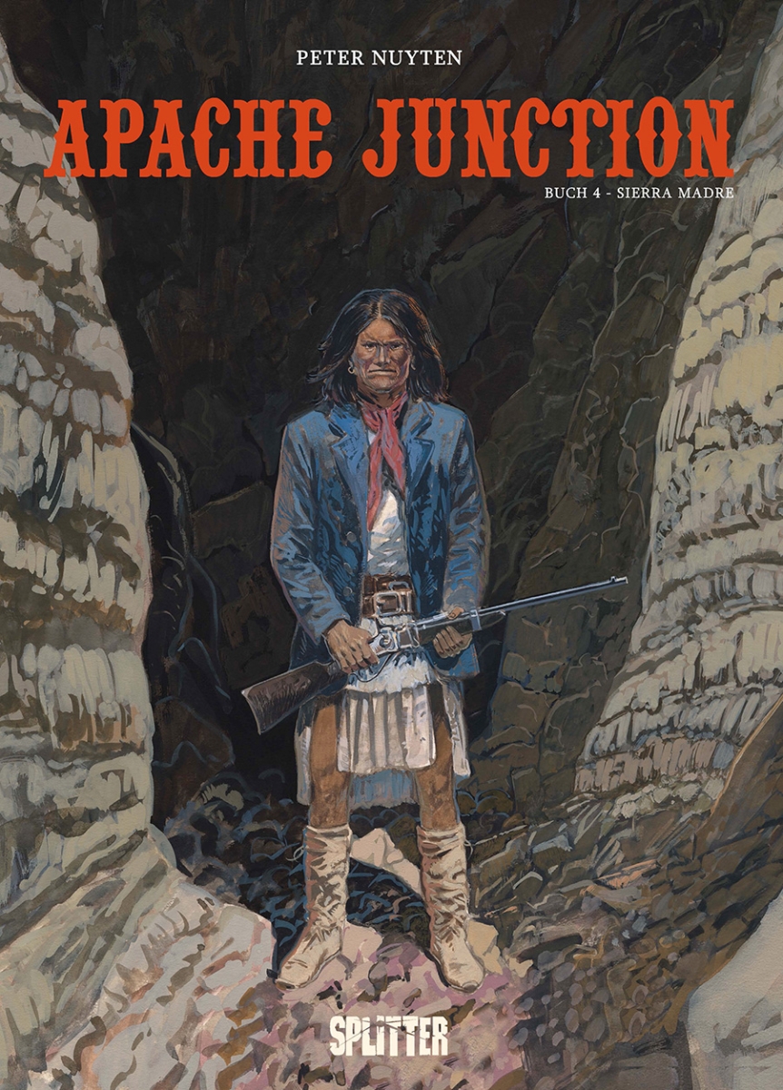 Comicleser's tweet image. &quot;Apache Junction, Band 4: Sierra Madre&quot; im #splitterverlag; zweiter Zyklus der Western-Reihe, geschrieben und gezeichnet von Peter Nuyten; Rezi: comicleser.de/?p=13165
#ApacheJunction #PeterNuyten #Western