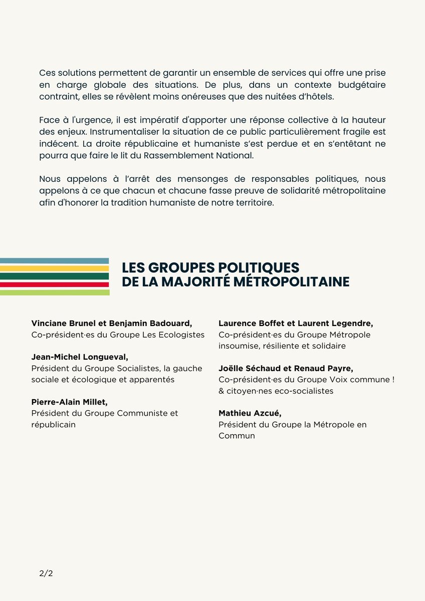 BoffetLaurence's tweet photo. Accueil temporaire de jeunes mineurs : que fait la droite ?
Instrumentalisation, stigmatisation, mensonges... Les maires de Décines-Charpieu et Ecully font la course à l'extrême droite... Au détriment d'humains en détresse.

La réaction de la majorité métropolitaine ⤵️ https://t.co/41eTRTF5Vg
