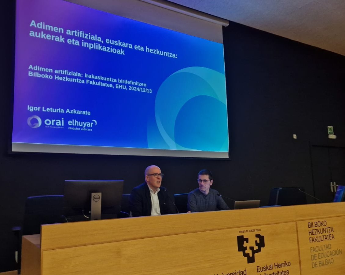 Jornadas Internacionales. Inteligencia Artificial: Redefiniendo la Enseñanza. <a href="/upvehu/">UPV/EHU</a> <a href="/bhf_feb/">Bilboko Hezkuntza F. de Educación de Bilbao</a> <a href="/weblearnerehu/">Weblearner</a> <a href="/MutaeMaster/">MUTAE Master UPV/EHU</a>