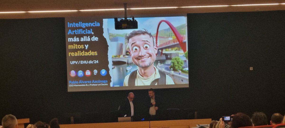 Nazioarteko Jaurdunaldiak: Adimen Artifiziala: Irakaskuntza  Berdifinitzen. <a href="/upvehu/">UPV/EHU</a> <a href="/bhf_feb/">Bilboko Hezkuntza F. de Educación de Bilbao</a> <a href="/weblearnerehu/">Weblearner</a>  Pablo Álvarez Azcúnagarekin <a href="/maxmaxdata/">Pablo Álvarez Azcúnaga | maxmaxdata</a> #Top