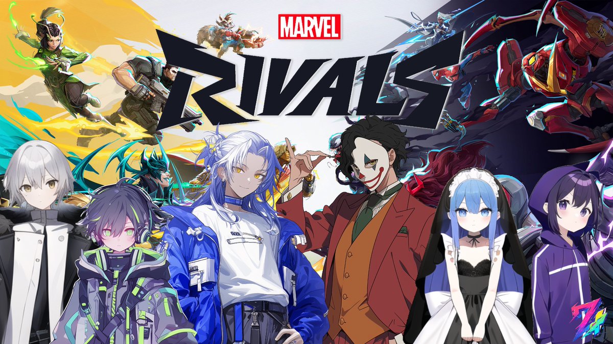 MrJ7plus's tweet photo. 【配信告知】
この後20時半から「MARVEL RIVALS」やっていく!
ななぷら:Mr.J、Sena、びっと
サポーター:あいらぶ、ふゆ、くも
【おまけ配信】今話題のMarvel Rivalsをやっていく【7+/ななぷら】 https://t.co/qS8lYKtuc5
#MARVELRIVALS
#マーベルライバルズ
#Sevenplus
#ななぷら https://t.co/L4jxwRCX2E