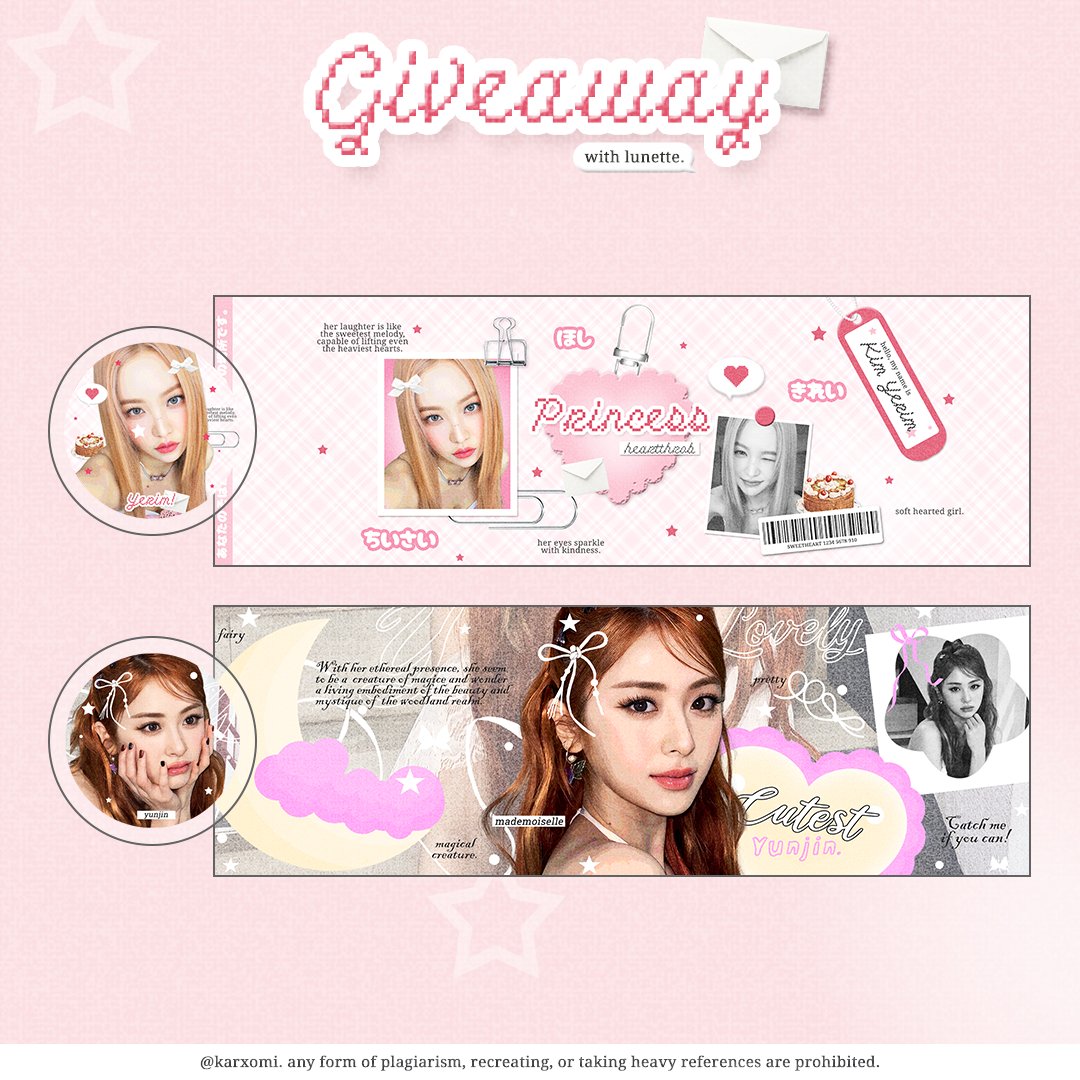 help repost 🌷 makasihh

haloo .. ada 2 layout made by req free yg udah dijajanin kak Lunette <a href="/dolliesrealm/">Lunette, mt after dm! 🎀</a> 🎉 .. untuk merayakan ulang tahunnya 🎂

syaratnya 📌
 ♡ rt head thread
 ♡ kasih wish terbaik kamu buat kak Lunette
 ♡ rt layout yg kamu mau

#zonaba #zonauang