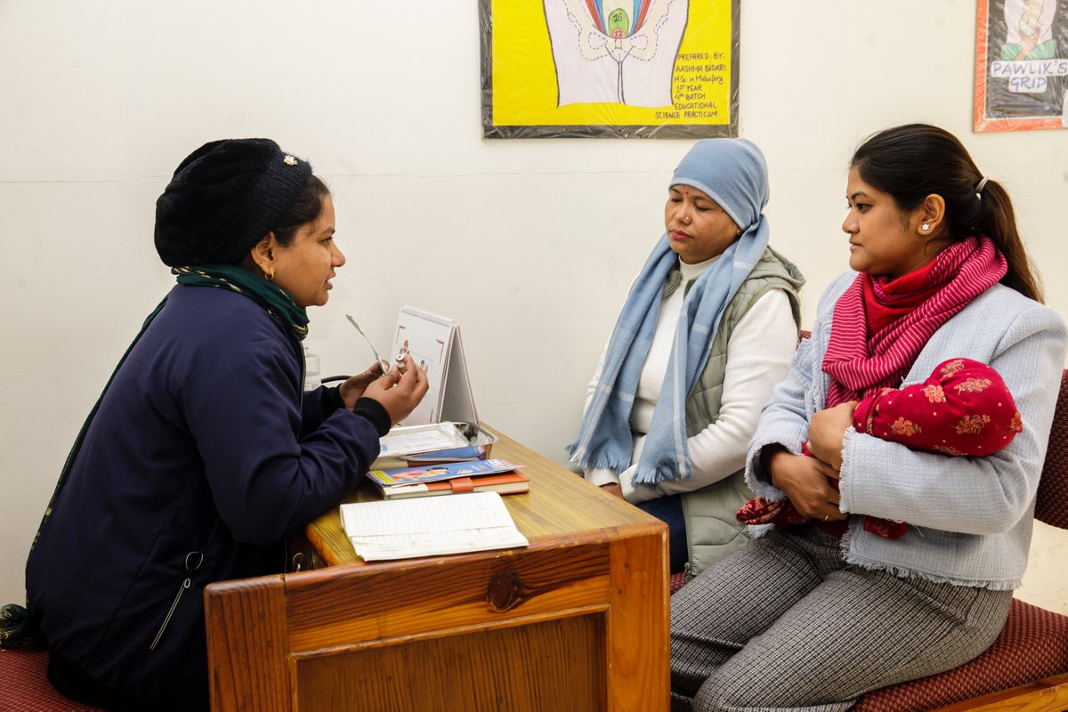 UNFPANepal's tweet photo. Through the support of @NorwayinNepal, @DivisionFamily of @mohpnep, and @LaerdalGH, 
13 healthcare workers from hospitals in Madhesh and Sudurpaschim are now equipped with essential skills to manage obstetric complications, improving maternal health outcomes in #Nepal. https://t.co/6CmRCkkM69