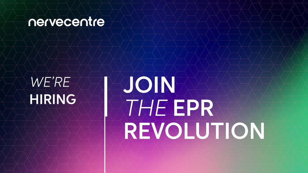 Come and join the fastest-growing EPR supplier…

We’ve added several new vacancies to our website, including:

▶️ PAS Implementation Specialist
▶️ Data Migration Specialist
▶️ Order Comms Applications Specialist
▶️ Project Managers

Full details are available here: