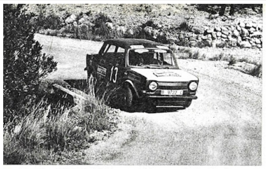 Raul_Olivan's tweet image. #RacingSeventies #13 ....  No muy frecuente de encontrar en los coches.  Año 73, II Rallye Feria del Mueble, Levante. #SIMCA1000 Caba/Galofre.-