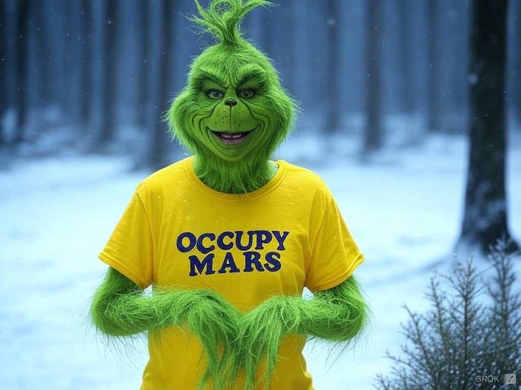 Bringing Christmas to Mars