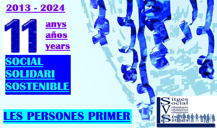 Sitges SVS #VoluntariatSocialSolidariSostenible tweet media