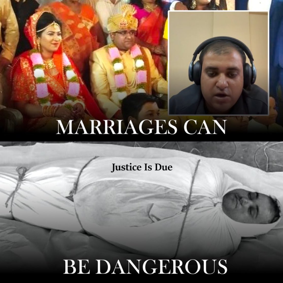 “Marriage” - the only institution where the judiciary allows husbands to be ‘legally’ murdered..!!

#JusticeForAtulSubhash 
#JusticeIsDue 
#realsiff