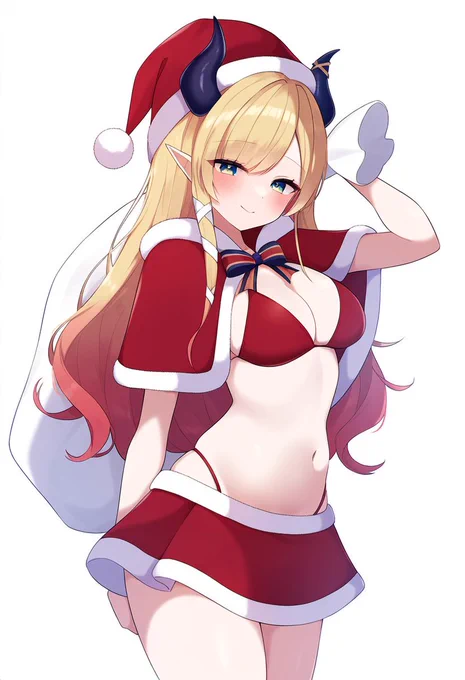 チョコ先サンタ