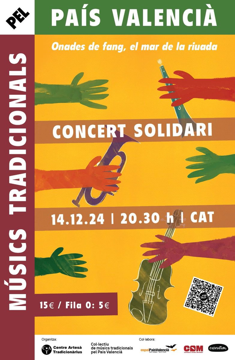 Moltíssimes gràcies a les companyes i companys de Catalunya que donen suport al COM <a href="/PremisOvidi/">el COM</a>. Des del País Valencià una forta abraçada i Visca la Terra tradicionarius.cat/m/ca/musics-tr…