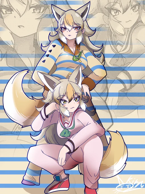 アルル&キンコ#けものフレンズ #けもフレ3 