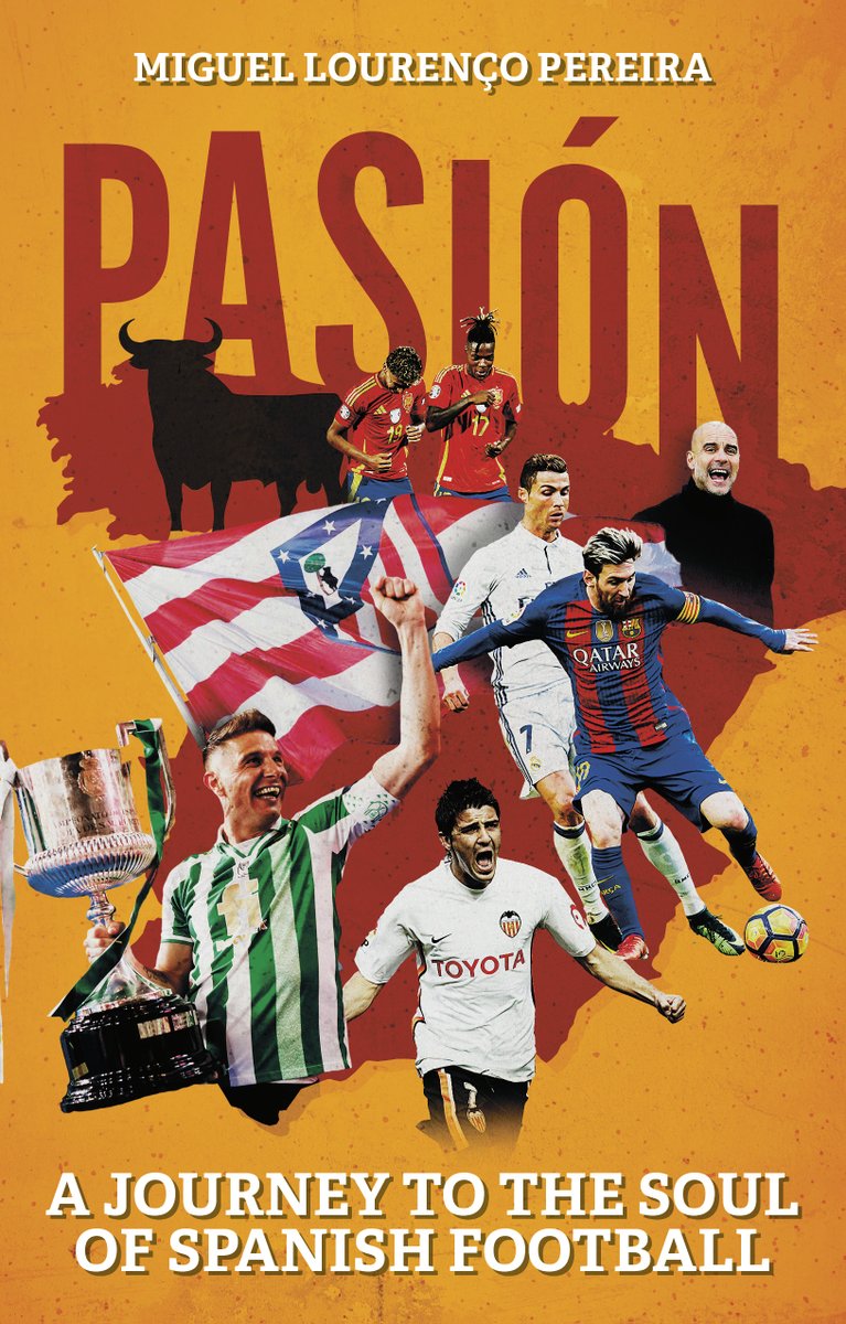 Well, with great excitement, I can announce that on April 21st <a href="/PitchPublishing/">Pitch Publishing 📚 Sports Books</a> will release Pásion: A Journey to the Soul of Spanish Football. 
In concept and structure, it will be the successor to @BringHorizon24, but if you liked that one, this will rock your heart out.