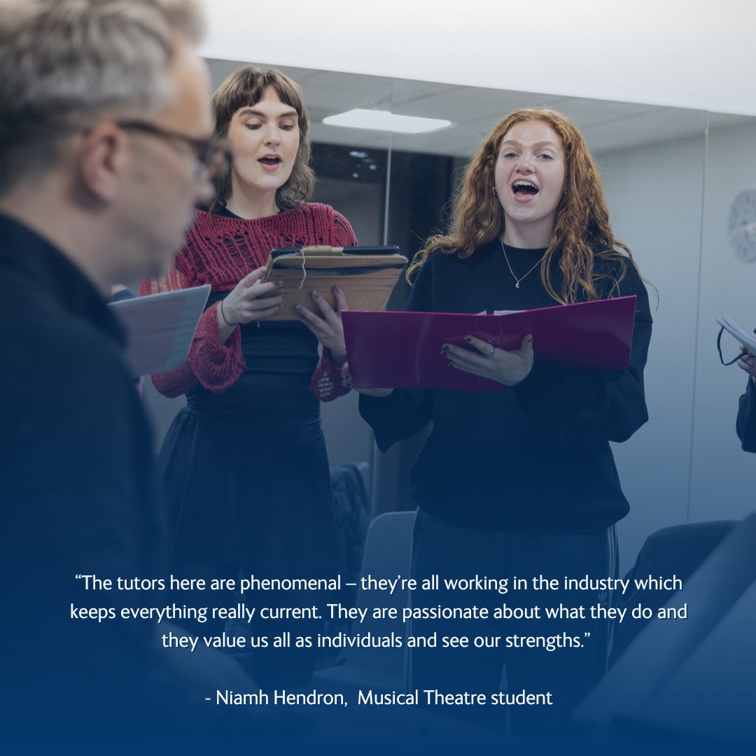 We offer exceptional singing training to prepare you for a sustainable career in Musical Theatre.  From 1-1 singing lessons to ensemble work, our voice training will increase your technical skills and help you develop a resilient, versatile voice for the stage.
📷<a href="/cianoriain_/">Cían O’Riain🎶</a>