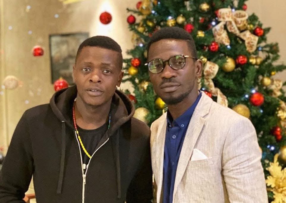 HEBobiwine's tweet photo. Passed by Nakasero Hospital this morning to check on our brother Jose Chameleon, following reports that he is critically ill. Unfortunately, we couldn't see him because his medical team said he was sedated and not in position to be seen. We continue to pray for him and wish him a full and quick recovery🙏🏿