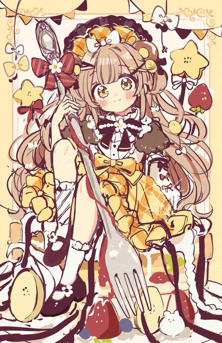 ラフ← →完成絵 