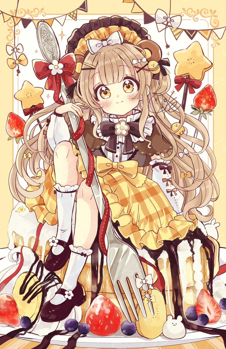 「ラフ← →完成絵 」|佐倉おりこ🍀ぬり絵本5/10発売🎨 ｺﾐﾃｨｱ144【く13b】のイラスト