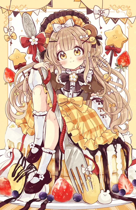 ラフ← →完成絵 