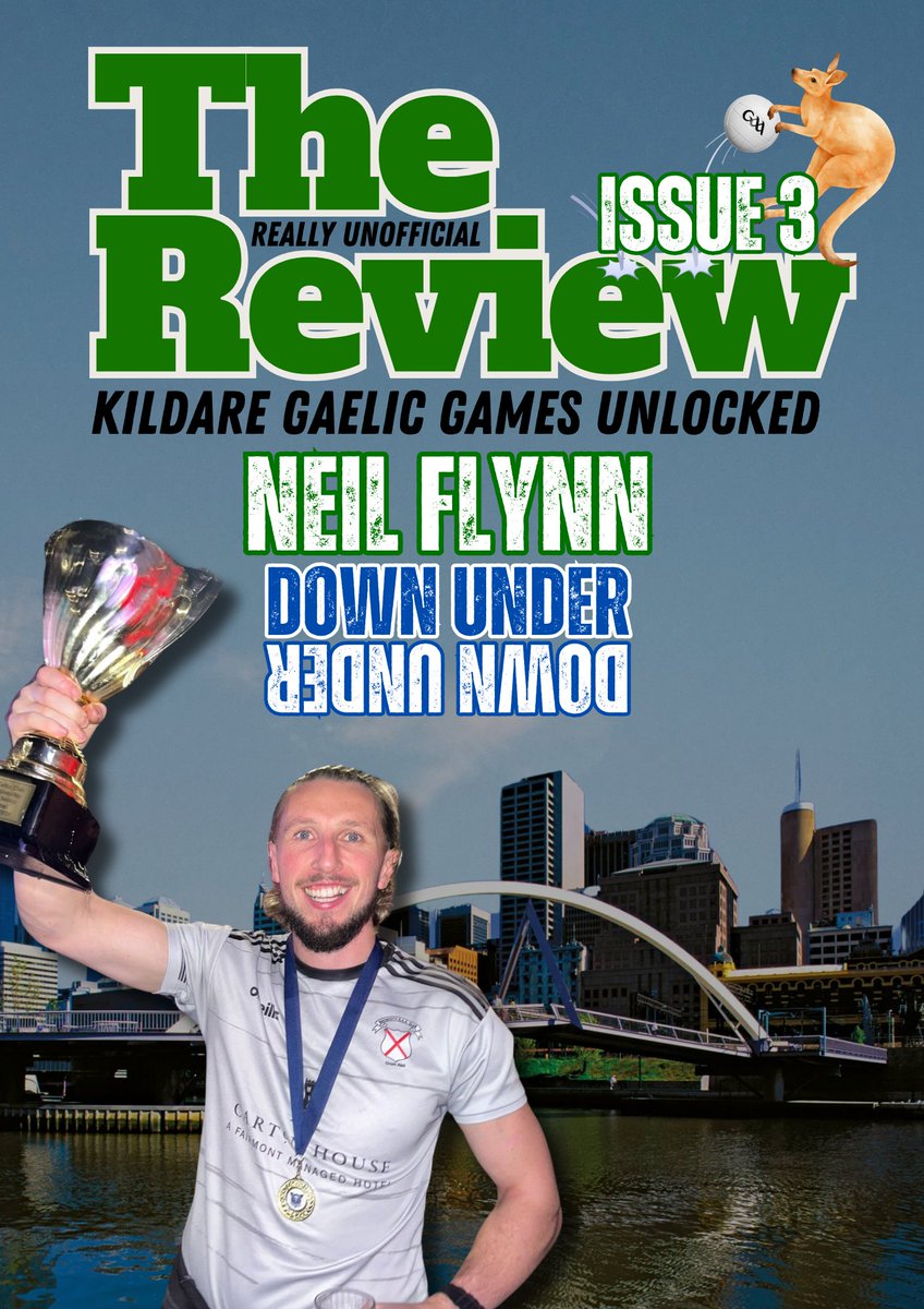 KildareFan2025's tweet photo. Issue 3 will be in your inboxes later today. I spoke with Neil Flynn who has spent the year living in Melbourne and playing his football with Wolfe Tones. We spoke about GAA life in Australia, watching Kildare and Maynooth from afar, new rules and fundraising in memory of his Dad https://t.co/9rrOLFqfm5