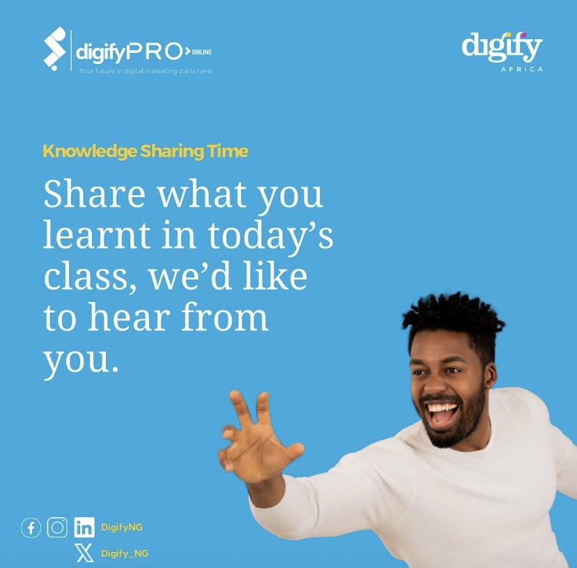 kdeexn's tweet image. The alumni shared practical tips on starting a small agency and freelancing successfully. My biggest takeaways were:
Networking is essential.
Time management is key in freelancing.

#digifypro #digifyNG #Digitalmarketing @Digify_NG
