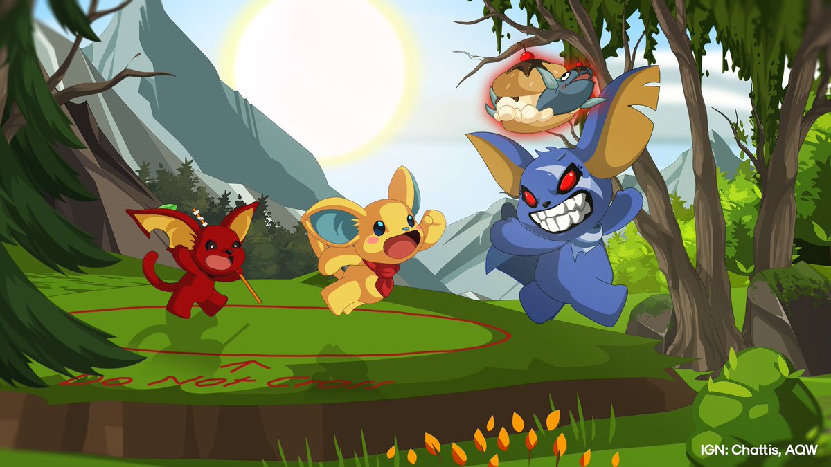 Behold, the Moglins caught in the act of committing the ultimate sin—daring to cross the sacred circle labeled "DO NOT CROSS!" Truly, a mischief of legendary proportions!

#Artix #Moglins #MoglinMischief
