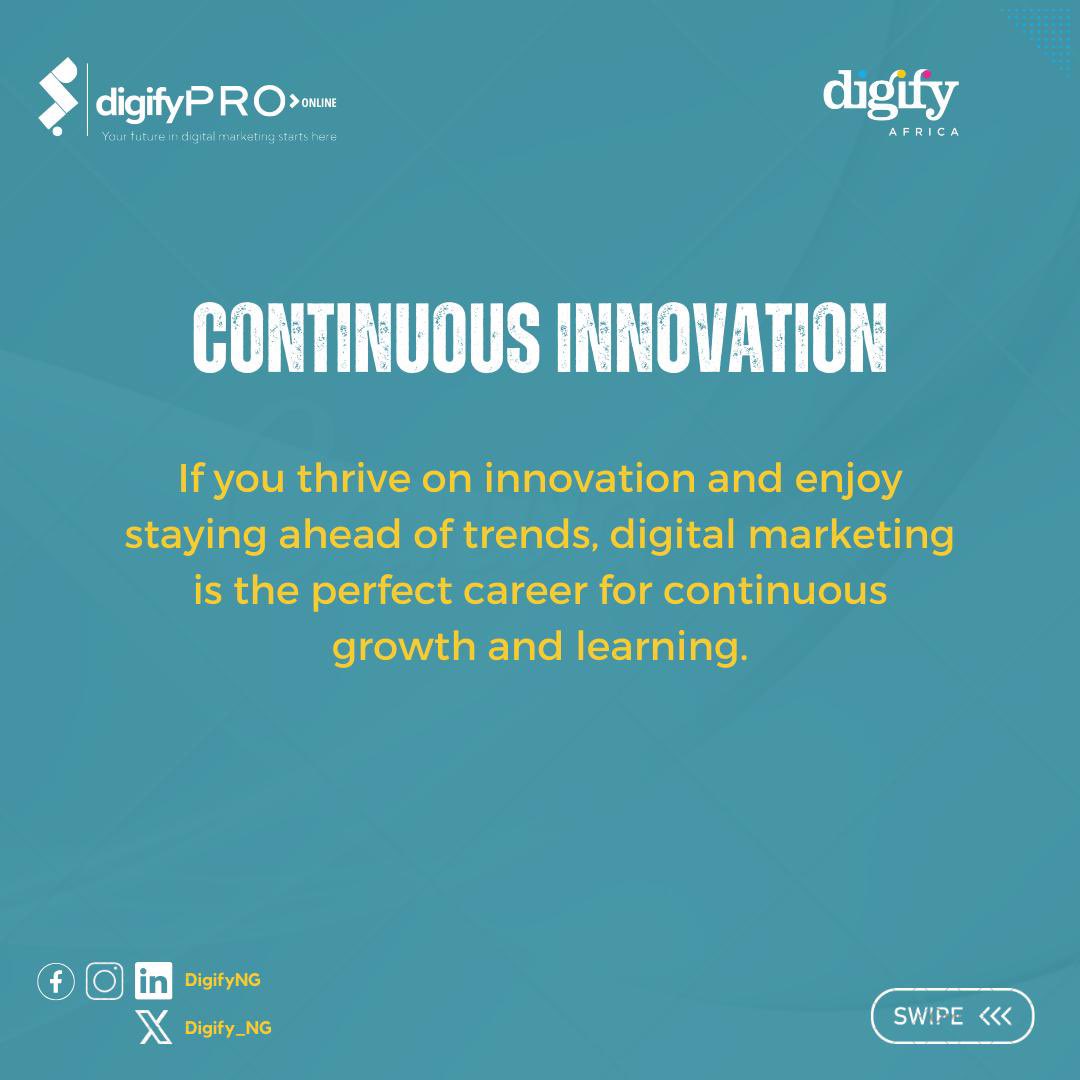 Gbemi_Esan's tweet image. I'm excited to apply the skills I learned at @DigifyPro's online boot camp to real-world projects! The program provided me with a solid foundation in digital marketing. #DigifyPro #DigitalMarketing #DigifyNG @Digify_NG