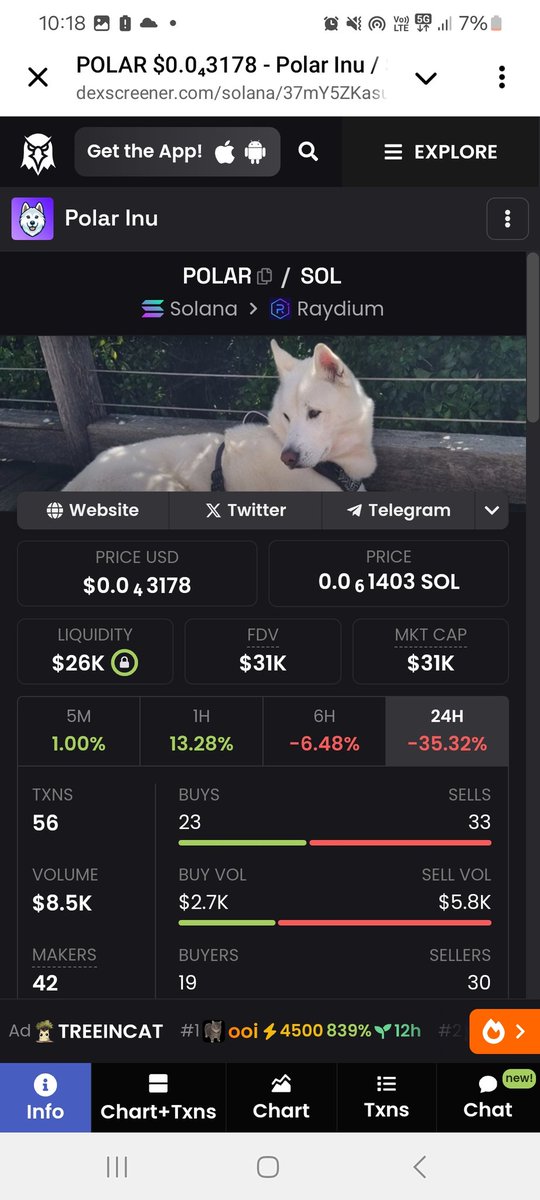 PolarInuETH's tweet photo. 💡 Innovating with Love: The Polarprint is more than just data; it's a narrative of love, innovation, and hope. It's about finding new ways to give Polar and others like him a fighting chance. #PolarInuInnovation #LoveAndScience #PetCancerFight
🎄❄️ Join our Telegram group: https://t.co/NWEuv5ntYD
🎅❄️ Watch our TikToks: https://t.co/BbD8mADFw8
🎁❄️ Explore our website: https://t.co/HnrQbvEZ1R
🧊❄️ Contract Address: GMBA3jpN1pzkQfFh8RSQ1rCT9qCaDLYMF51mtbWMpump
✨❄️ Track our performance: https://t.co/zPpPeM5Pms
🎄❄️ Find us on Coingecko: https://t.co/OasCiqp4e2
#PolarInu $POLAR #PolarInuArmy #Solana $SOL #100xGem #CoinGecko #SnowCrypto #HuskyPower
