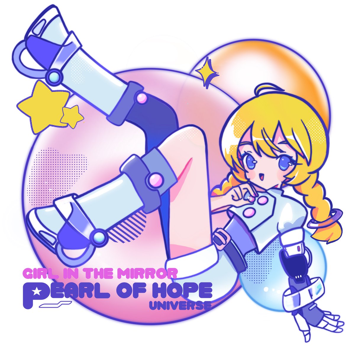 Hey everyone, Girl in the Mirror here! I’m beyond excited to finally share my new album, Pearl of Hope Universe, with all of you.

Album art: <a href="/vivirin__art/">びびりん ☆🪴🌿 .hack//ZERO EXISTS</a> 
YouTube: youtube.com/watch?v=ZTV0Rf…

Let's dream together!