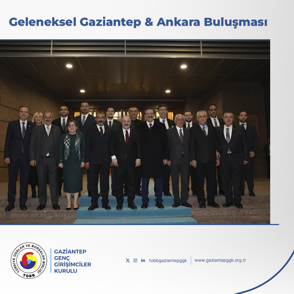 TOBBGGGK's tweet photo. Gaziantep Geleneksel Ankara Buluşması TOBB İkiz Kulelerde Gerçekleşti

Gaziantep Ticaret Odası (GTO), geçtiğimiz yıl başlattığı ve geleneksel hâle getirdiği Ankara Buluşması’nı bu yıl “Gazi şehrin birlik ruhu, başkentte buluşuyor!” sloganıyla gerçekleştirdi.
++ https://t.co/fpDHfmGeD3