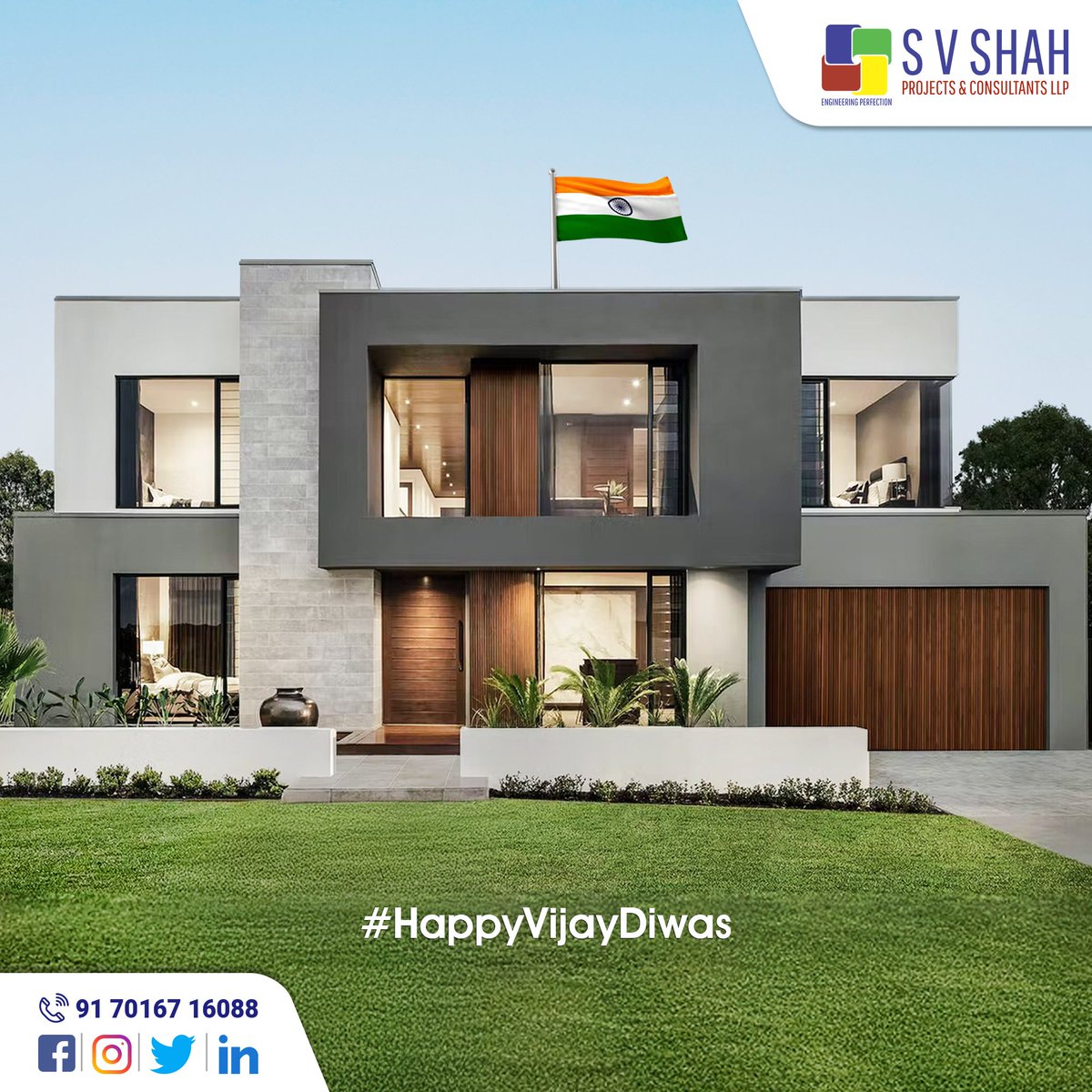SVShahProjects's tweet image. A salute to the heroes who brought us victory and peace. Let&apos;s cherish their legacy. 

#HappyVijayDiwas #NationFirst #UnityInDiversity #VictoryDay #PrideOfIndia #SVShahConsultants #SVShahProjectsandConsultants #HomeInspectionProcess #PropertyInspection