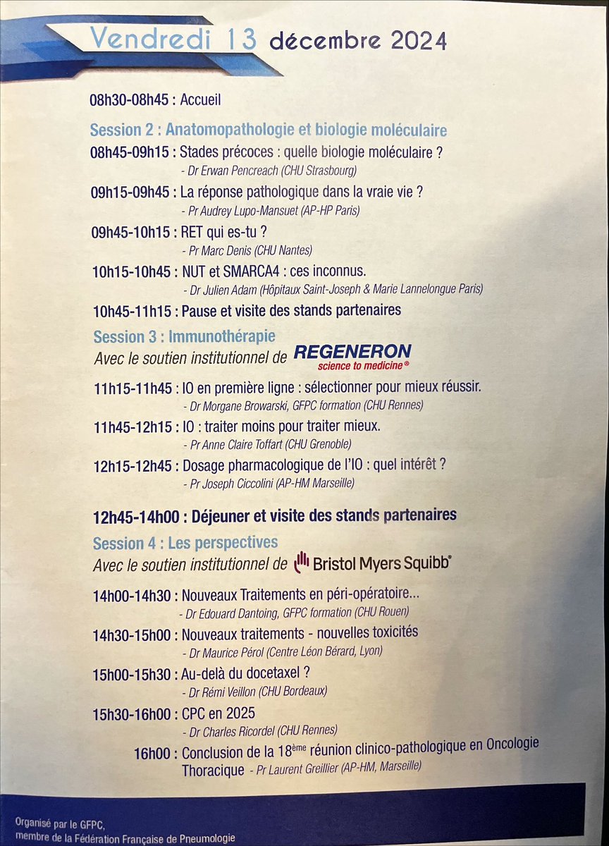 Laurent Greillier (@lgreillier) on Twitter photo Quel intérêt des dosages pharmacologiques avec les inhibiteurs des points de contrôle de l’immunité? La réponse de <a href="/jo_ciccolini/">Joseph Ciccolini</a> à la 2eme journée de la réunion clinico-pathologique en oncologie thoracique du <a href="/myGFPC/">GFPC</a> <a href="/aphm_actu/">AP-HM - Hôpitaux Universitaires de Marseille</a> @univamu <a href="/SBenzekry/">Sébastien Benzekry</a> @APHMphaseIonco <a href="/crcm_marseille/">CRCM - Cancer Research Centre of Marseille</a> Quel intérêt des dosages pharmacologiques avec les inhibiteurs des points de contrôle de l’immunité? La réponse de <a href="/jo_ciccolini/">Joseph Ciccolini</a> à la 2eme journée de la réunion clinico-pathologique en oncologie thoracique du <a href="/myGFPC/">GFPC</a> <a href="/aphm_actu/">AP-HM - Hôpitaux Universitaires de Marseille</a> @univamu <a href="/SBenzekry/">Sébastien Benzekry</a> @APHMphaseIonco <a href="/crcm_marseille/">CRCM - Cancer Research Centre of Marseille</a>