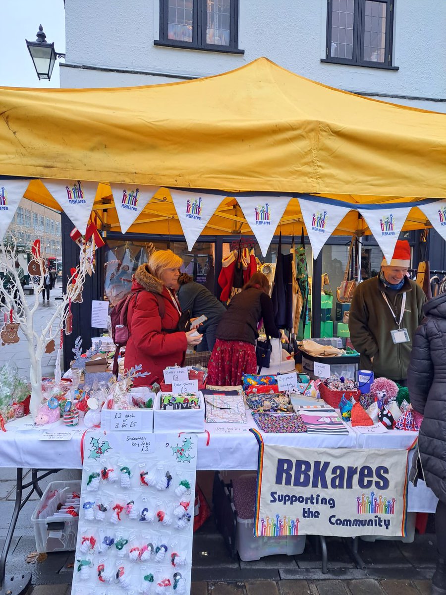 rbkares's tweet photo. Our Christmas stall is up . We have some beautifully made items, perfect for Christmas presents. We have some wonderful raffle prizes plus a raffle of signed Spiderman posters. Please come and support us as all funds raised , support our various projects throughout the borough. https://t.co/ePxrG4oljU