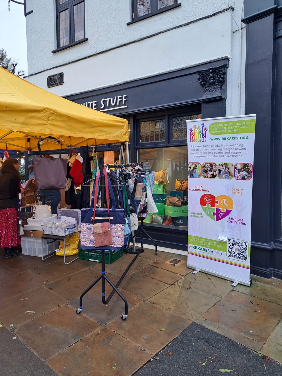 rbkares's tweet photo. Our Christmas stall is up . We have some beautifully made items, perfect for Christmas presents. We have some wonderful raffle prizes plus a raffle of signed Spiderman posters. Please come and support us as all funds raised , support our various projects throughout the borough. https://t.co/ePxrG4oljU