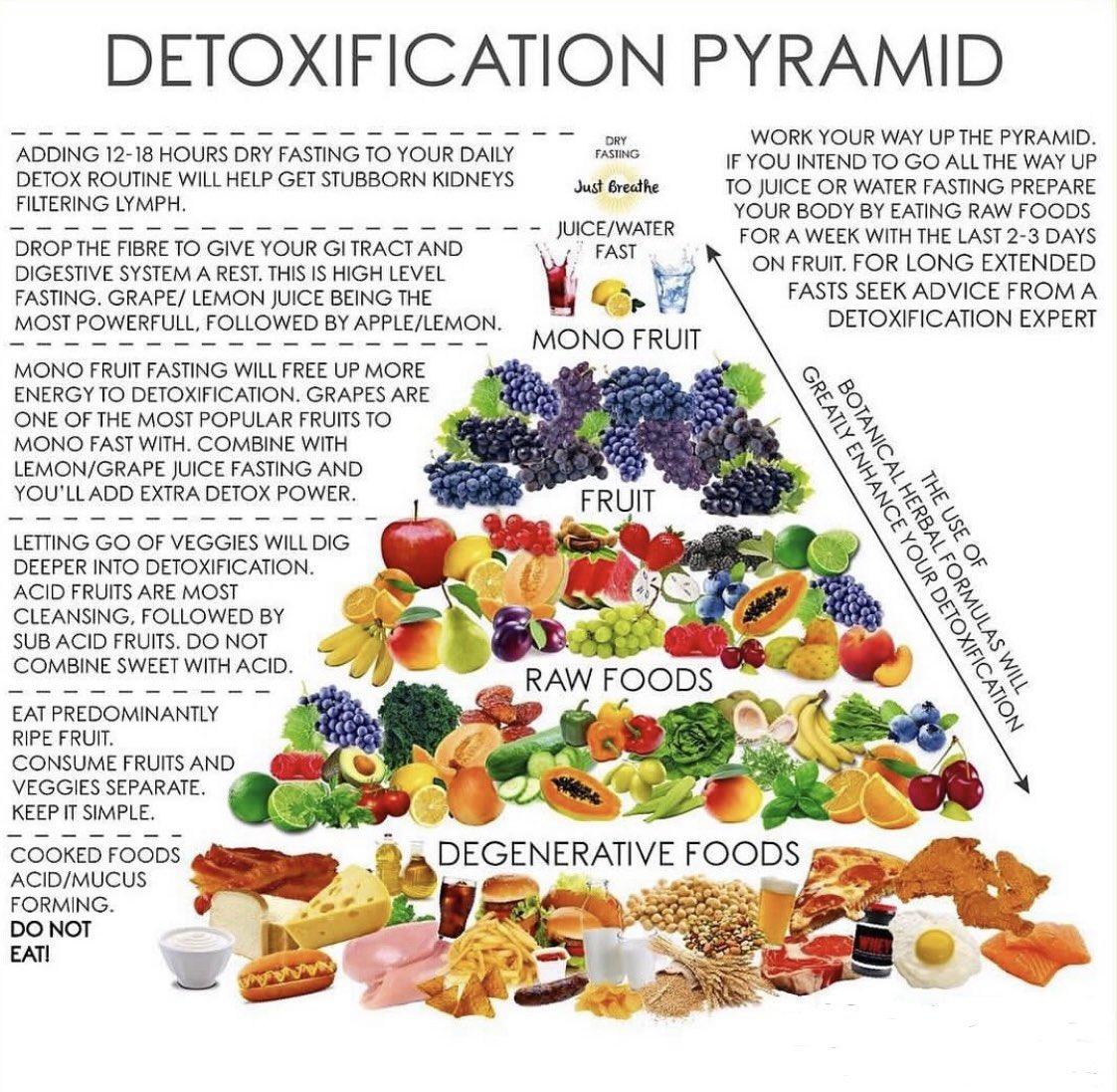 Detoxification Pyramid👇🏽