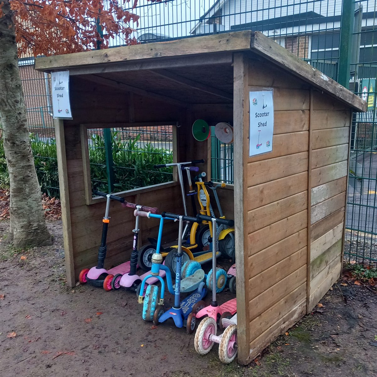 “I never thought I’d have this much fun at school!” What a wonderful thing to hear from a child as they sped along our new scooter route on one of the donated scooters! A huge thank you for all the wonderful OPAL Inside Out Days donations! <a href="/OPAL_CIC/">Outdoor Play and Learning (OPAL) CIC</a>